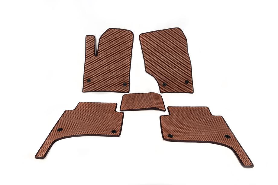 Volkswagen Touareg 2002–2010 EVA Fußmatten (ziegelrot) Image