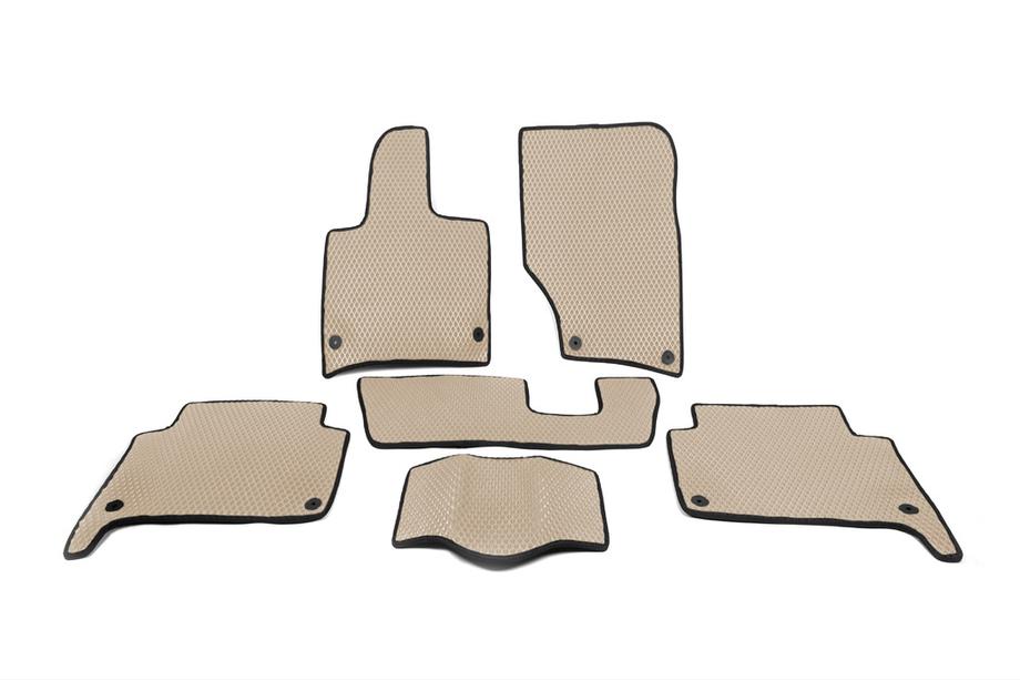Audi Q7 2005-2015 EVA Fußmatten (Beige) Image