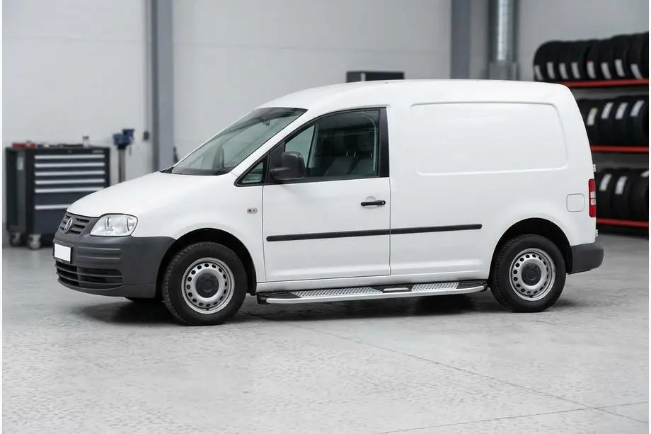 Volkswagen Caddy 2004-2010 Seitenschweller Mevsim Grey (2 Stk., Aluminium) Image