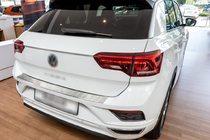 Volkswagen T-Roc 2017-2025 Heckstoßstangenschutz Carmos Edelstahl Foto 1