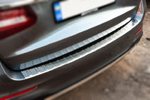 Mercedes GLC X253 2015-2022 Heckstoßstangenschutz Carmos (2015-2019, Edelstahl) Foto 1