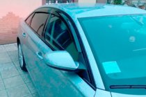 Audi A6 C7 2011-2017 Windabweiser Sedan (4 Stk., HIC) Foto 2