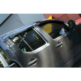 Windabweiser (4 Stk, HIC) Nissan Navara 2006-2015 Foto 3