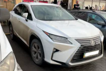 Lexus RX 2016-2022 Windabweiser mit Chromleisten LONG (4 Stk, HIC) Foto 3