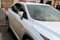 Lexus RX 2016-2022 Windabweiser mit Chromleisten LONG (4 Stk, HIC) Foto 1