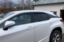 Lexus RX 2016-2022 Windabweiser mit Chromleiste Short (4 Stk, HIC) Foto 1
