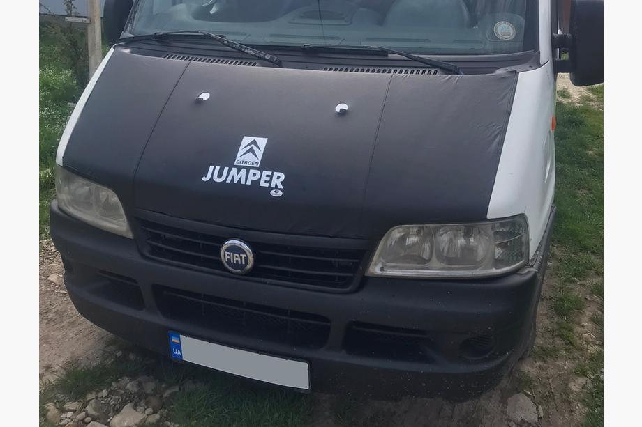 Peugeot Boxer 1994-2006 Motorhaubenschutz (Schriftzug Jumper) Für komplette Motorhaube, 1995-2001 Image