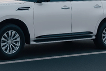 Nissan Armada 2016-2024 Türleisten (4 Stk, schwarz) Foto 1