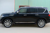 Nissan Armada 2016-2024 Türleisten (4 Stk, Chrom) Foto 3