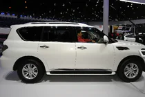 Nissan Armada 2016-2024 Türleisten (4 Stk, Chrom) Foto 4