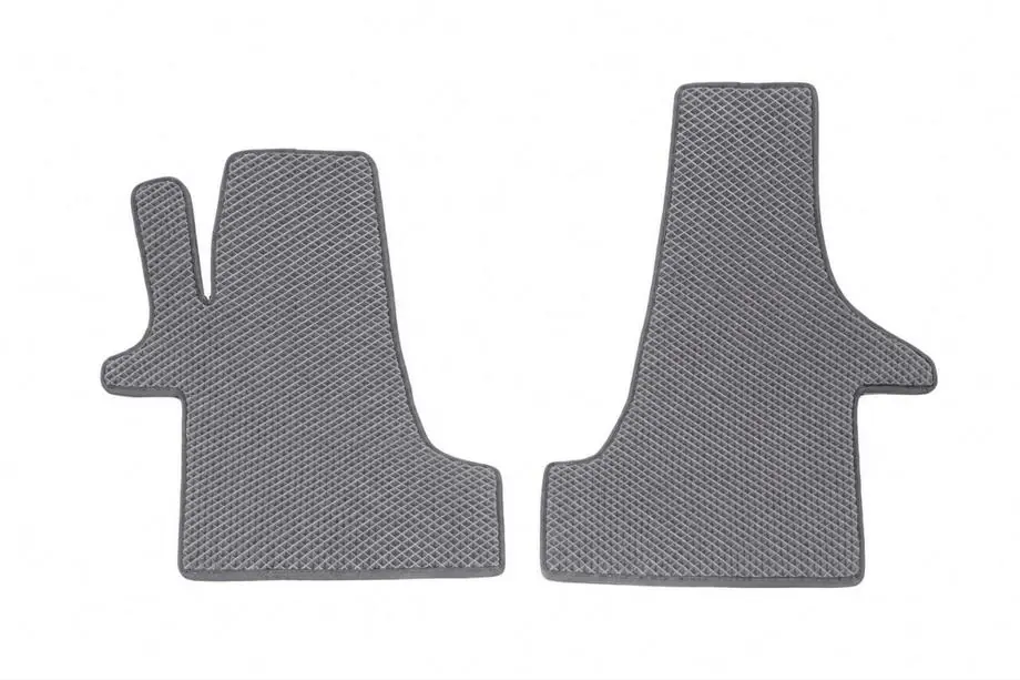Volkswagen T5 Caravelle 2004-2010 EVA Fußmatten (grau, vorne, für 2 + 1) Image