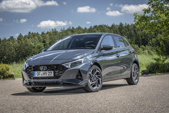 Kompaktes Schrägheck mit Frontantrieb Hyundai i20 der neuen Generation Foto 1