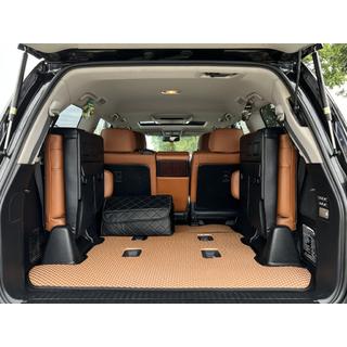 Kofferraummatte 2 Stk (EVA, 7-Sitzer, ziegelrot) Lexus LX570/450d 2008-2022 Foto 1