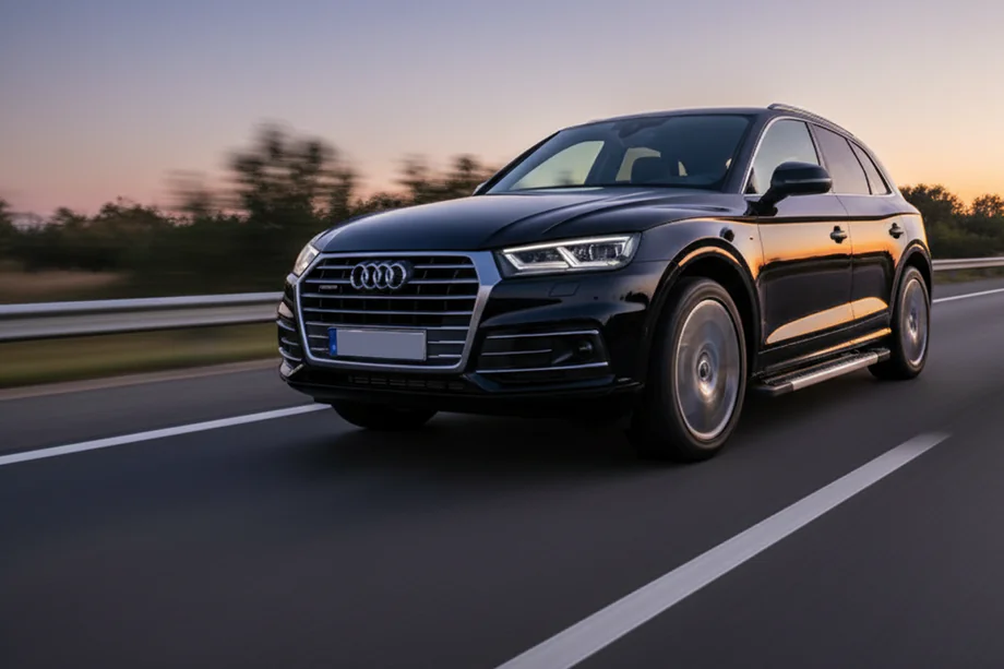Audi Q5 2017-2025 Seitenschweller Vision New Grey (2 Stk., Aluminium) Image