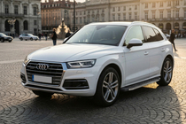 Audi Q5 2017-2025 Seitenschweller BlackLine (2 Stk., Aluminium) Foto 1