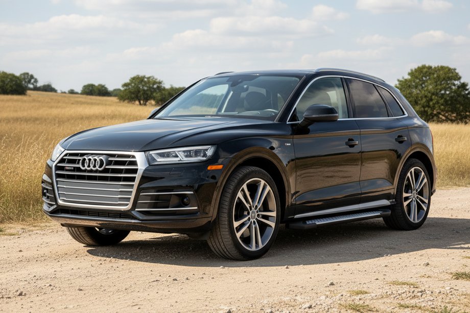 Audi Q5 2017-2025 Trittbretter Allmond Grey (2 Stk., Aluminium) Foto 1