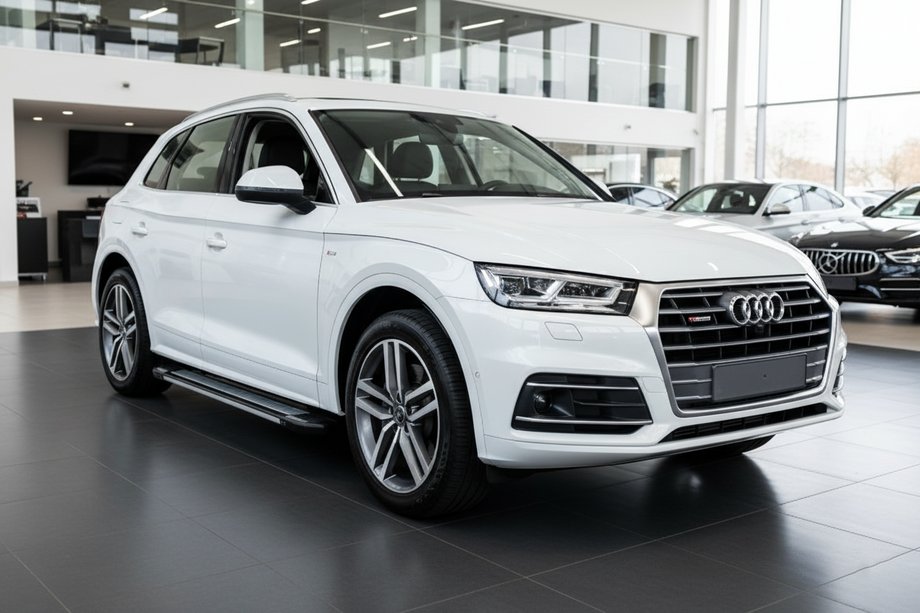 Audi Q5 2017-2025 Trittbretter Rainbow (2 Stk., Aluminium) Image