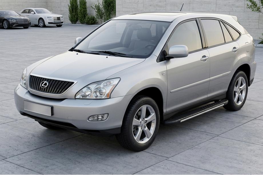 Lexus RX 2003-2009 Trittbretter Bosphorus Grey (2 Stk., Aluminium) Image