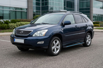 Lexus RX 2003-2009 Seitenschweller Maya Blue (2 Stk., Aluminium) Foto 1