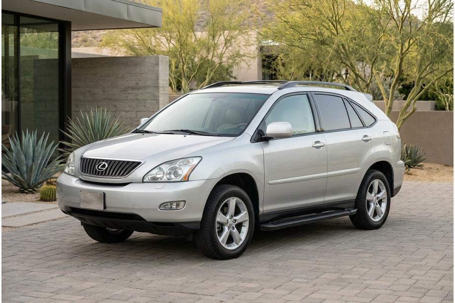 Lexus RX 2003-2009 Trittbretter Allmond Black (2 Stk., Aluminium) Image