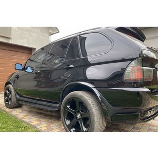 Trittbretter Bosphorus Black (2 Stk, Alu) BMW X5 E53 1999–2006 Foto 1