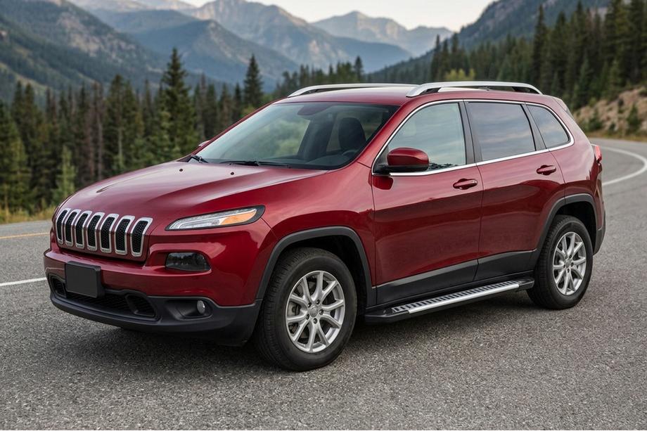 Jeep Cherokee KL 2013- Seitenschweller Line (2 Stk., Aluminium) Image