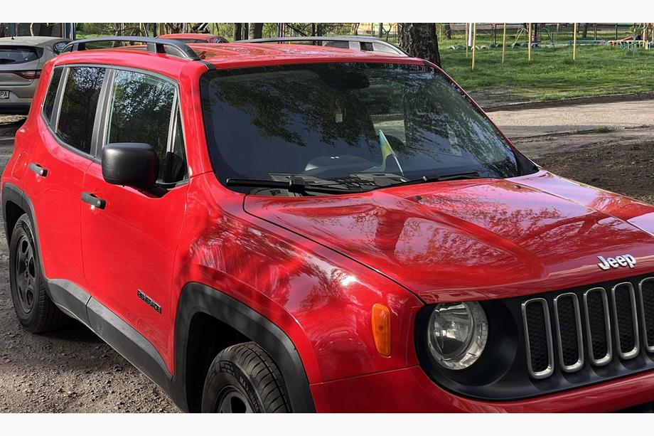 Jeep Renegade 2014- Dachreling Skyport (schwarz matt) Image