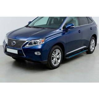 Trittbretter Maya Blue (2 Stk, Aluminium) Lexus RX 2009-2015 Foto 1