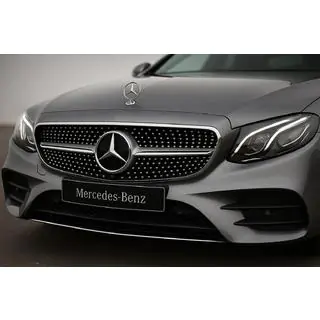 Frontgrill Diamond Silber (für Avantgarde/AMG-Line/E43 AMG/E53 AMG 2016-2020)