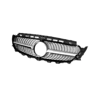 Frontgrill Diamond Silber (für Avantgarde/AMG-Line/E43 AMG/E53 AMG 2016-2020) Foto 3