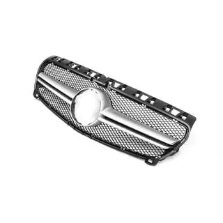 Frontgrill AMG Silber (2012-2015) Foto 3