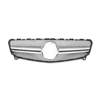 Frontgrill AMG Silber (2015-2018) Foto 2