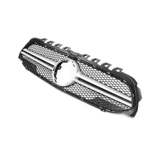 Frontgrill AMG Silber (für 2018-2022) Foto 3