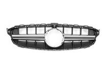 Mercedes C-class W205 2014-2021 Frontgrill C63-Design (für Avantgarde/AMG-Line/C43 AMG) 2018+, mit Kamera Foto 3