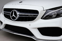 Mercedes C-class W205 2014-2021 Frontgrill C63-Design (für Avantgarde/AMG-Line/C43 AMG) 2018+, mit Kamera Foto 1