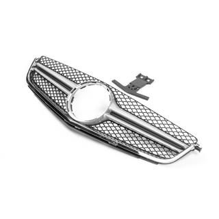 Frontgrill AMG Silber (für C63) Mercedes C-class W204 2007-2015 Foto 2