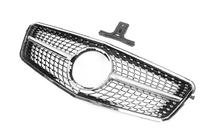 Mercedes E-class W212 2009-2016 Frontgrill Diamond Silber (2009-2012) Foto 4
