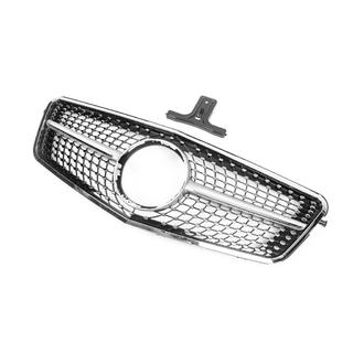 Frontgrill Diamond Silber (2009-2012) Mercedes E-сlass W212 2009-2016 Foto 4