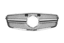 Mercedes E-class W212 2009-2016 Frontgrill AMG Silber (2009-2012) Foto 2