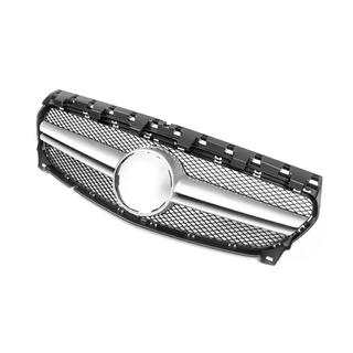 Frontgrill (2017-2019, AMG Silver) Mercedes CLA C117 2013-2019 Foto 3