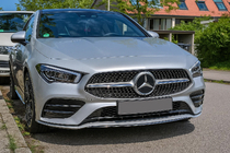 Mercedes CLA C118 2019- Frontgrill Diamond Silber (für 2019-2022) Foto 1