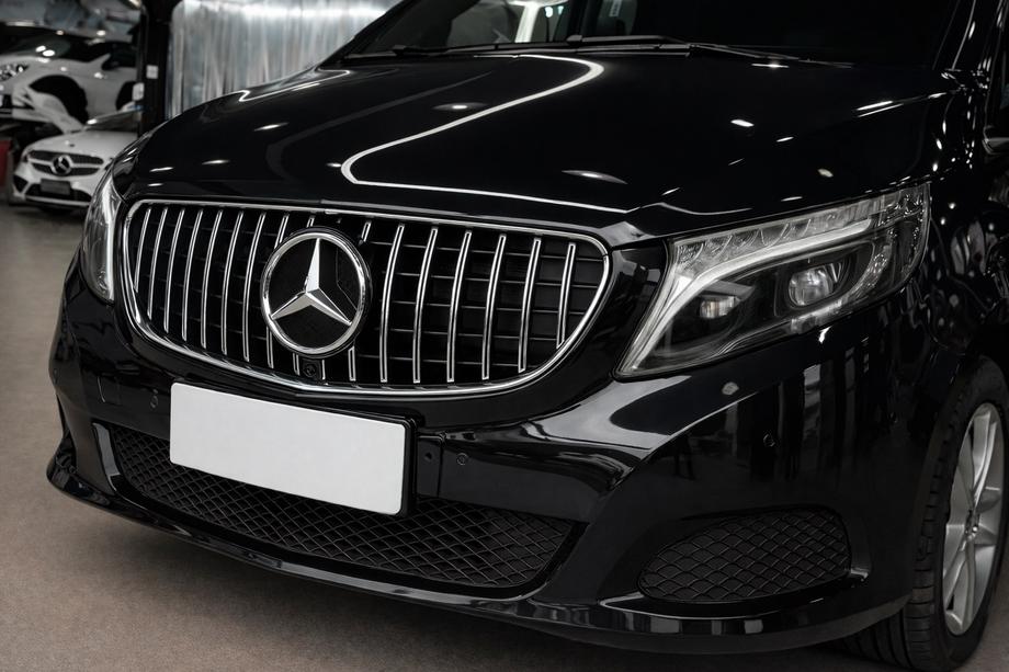 Mercedes Vito/V-class W447 2014- Frontgrill GT Panamericana Chrom (2019-2023 für V-class) Image