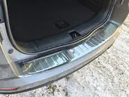 Renault Talisman 2015-2022 Heckstoßstangenschutz Carmos (SW, Edelstahl) Foto 3