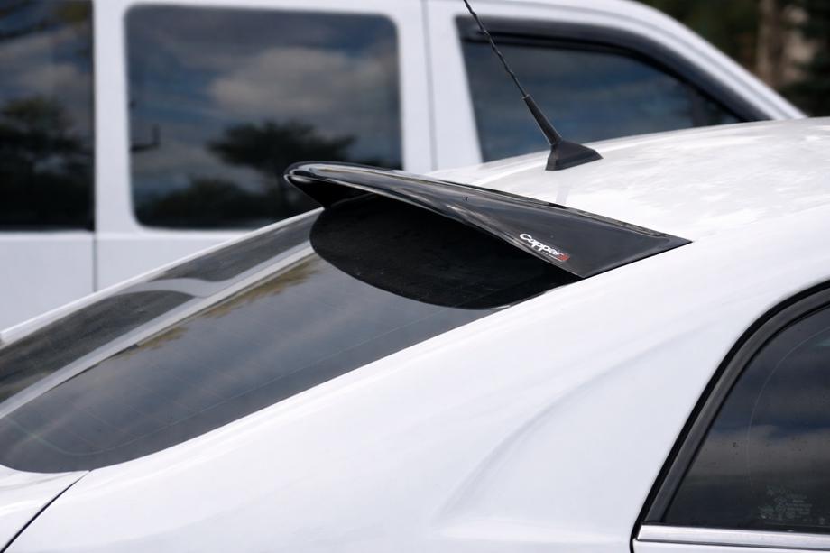 Renault Megane IV 2016-2025 Heckscheibenblende (ABS) Image