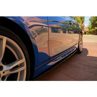 Schwellerabdeckungen EuroCap (für M-Sport Schweller, Schwarz Hochglanz) Foto 3