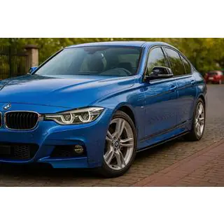 Schwellerabdeckungen EuroCap (für M-Sport Schweller, Schwarz Hochglanz) Foto 2