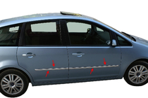 Ford C-Max 2004-2010 Türleisten Edelstahl (4 Stk) Carmos - Türkischer Edelstahl Foto 3