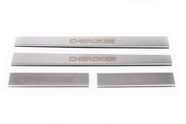 Jeep Grand Cherokee WK 2004-2010 Einstiegsleisten Carmos (4 Stk, Edelstahl) Foto 2