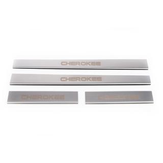 Einstiegsleisten Carmos V1 (4 Stk, Edelstahl) Jeep Cherokee/Liberty 2007-2013 Foto 2
