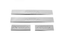 Opel Astra J 2009-2015 Einstiegsleisten Carmos V2 (4 Stk, Edelstahl) Foto 2